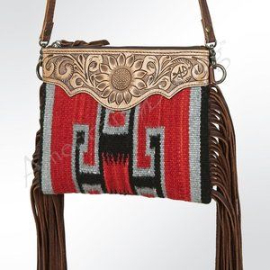 American Darling 9x10" Fringe Cross Body ADBG236L